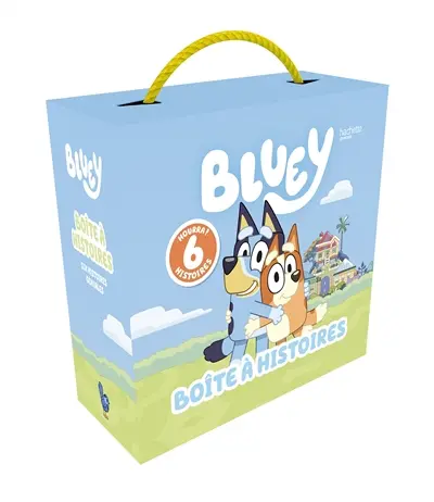 Bluey : boîte à histoires : hourra !, 6 histoires