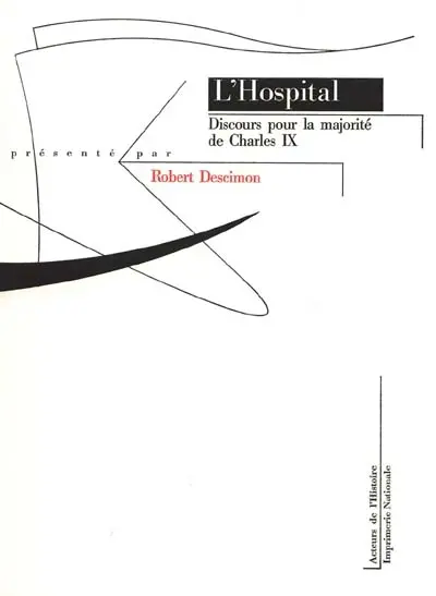 Discours pour la majorité de Charles IX : et trois autres discours