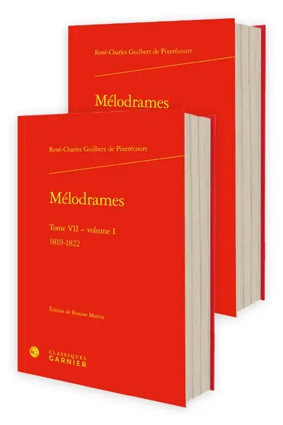 Mélodrames. Vol. 7. 1819-1822
