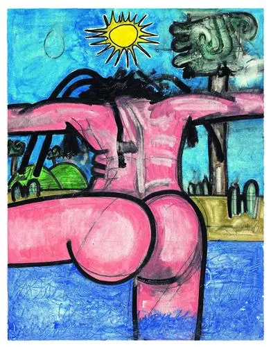 Carroll Dunham Monotypes 2005-2015