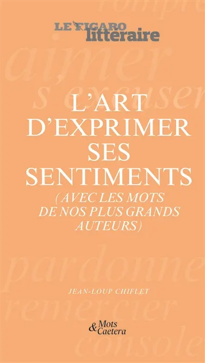 L'art d'exprimer ses sentiments (avec les mots de nos plus grands auteurs)