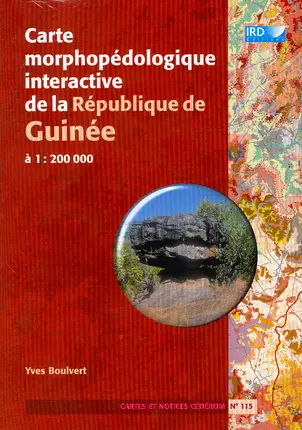 Carte morphopédologique interactive de la République de Guinée à 1:200.000