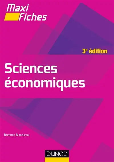 Maxi-fiches de sciences économiques