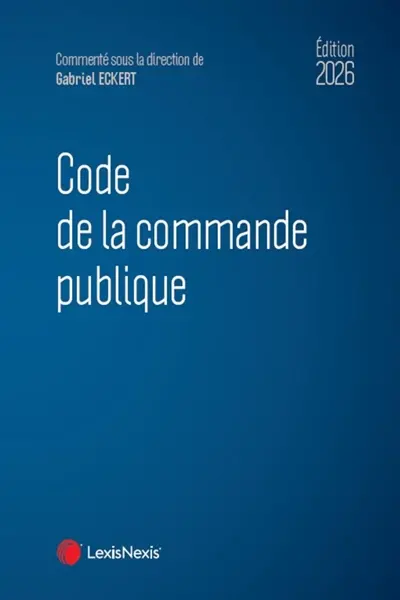 Code de la commande publique : 2026