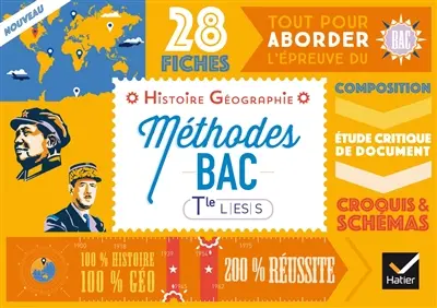 Méthodes bac, histoire géographie terminale L, ES, S