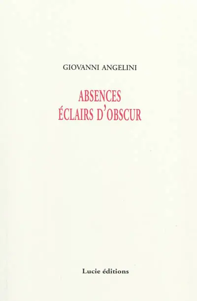Absences éclairs d'obscur