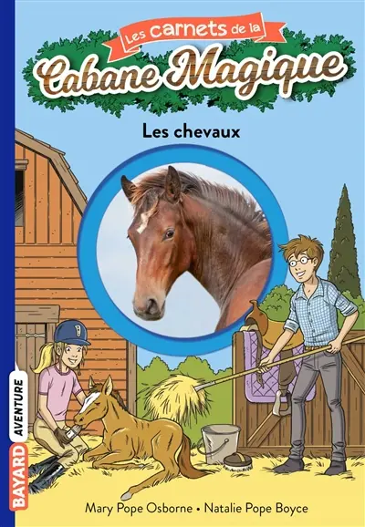 Les carnets de la Cabane magique. Vol. 23. Les chevaux