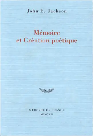 Mémoire et création poétique