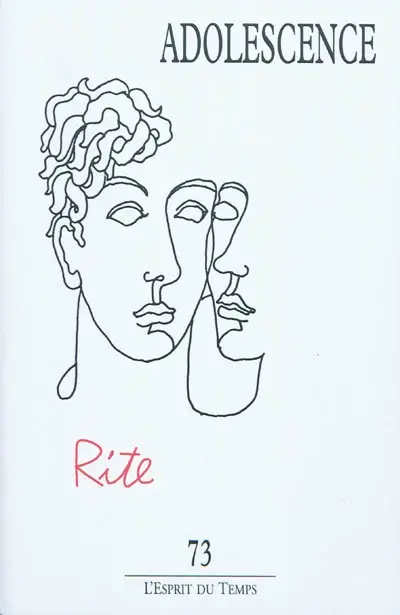 Adolescence, n° 73. Rite