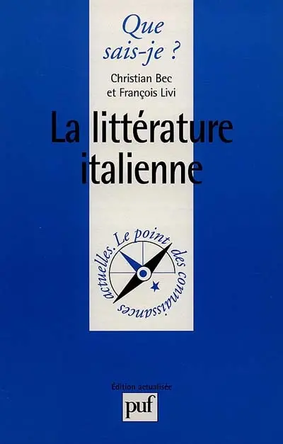La littérature italienne