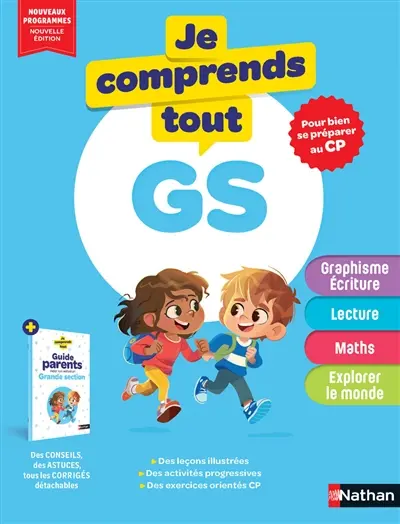 Je comprends tout GS : pour bien se préparer au CP : nouveaux programmes