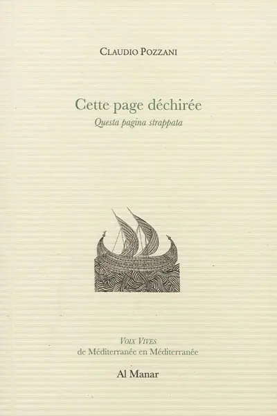 Cette page déchirée. Questa pagina stappata