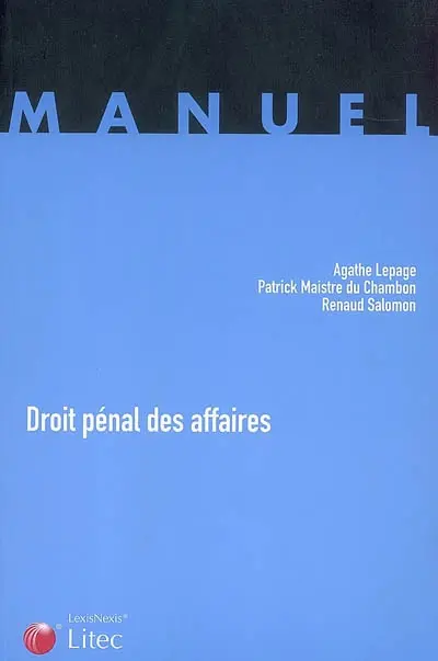 Droit pénal des affaires
