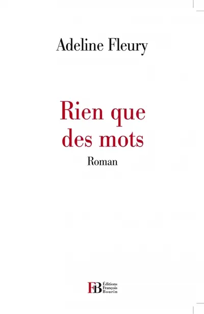 Rien que des mots