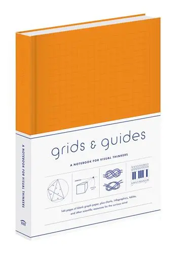Grids & Guides Orange Notebook