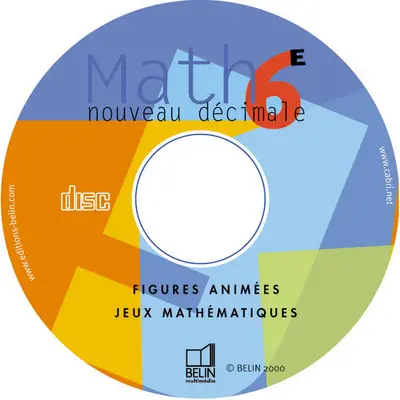 Nouveau Décimale 6e : math : classeur itinéraires