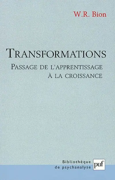 Transformations : passage de l'apprentissage à la croissance