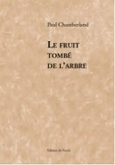 Le fruit tombé de l'arbre