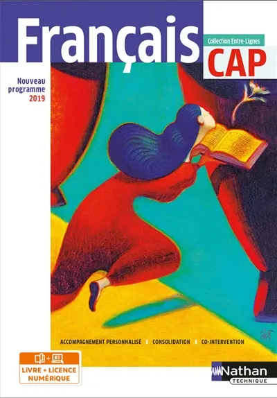 Français, CAP : nouveau programme 2019 : i-manuel, livre + licence élève