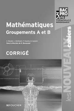 Mathématiques, groupements A et B, bac pro 3 ans, terminale professionnelle : corrigé