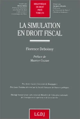 La simulation en droit fiscal