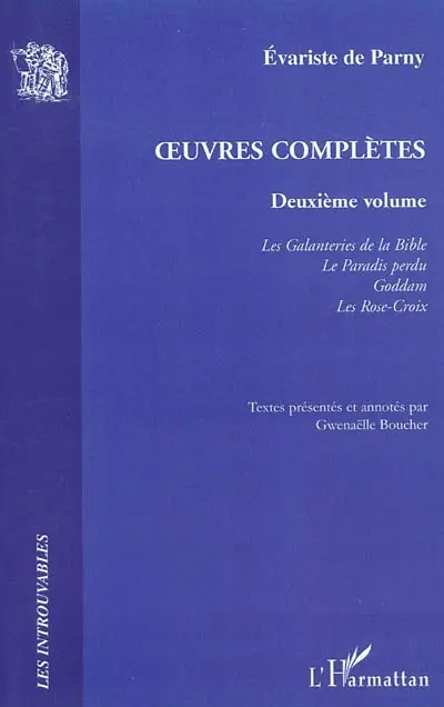 Oeuvres complètes. Vol. 2