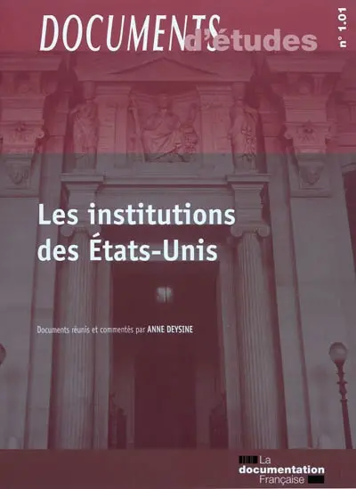 Les institutions des États-Unis