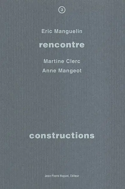 Constructions : rencontre avec Martine Clerc, Anne Mangeot