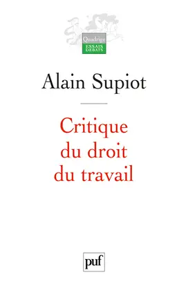 Critique du droit du travail
