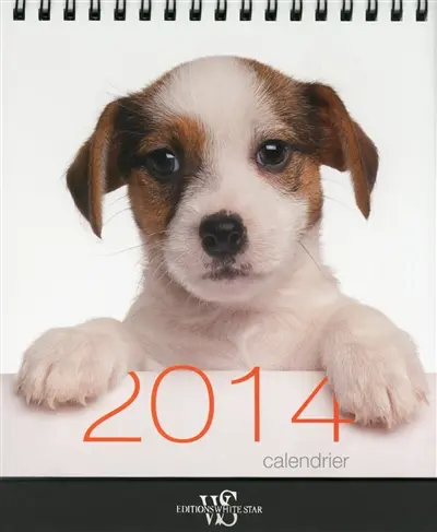 Calendrier de table : chiens 2014