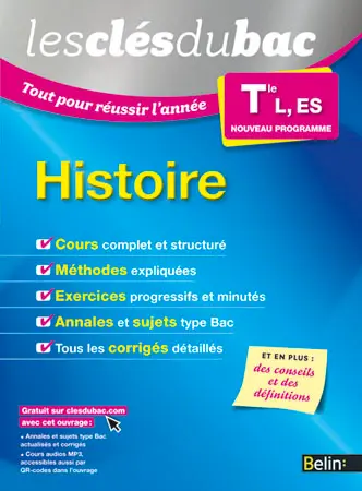 Histoire terminale L, ES : nouveau programme