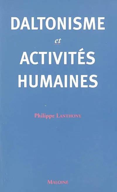 Daltonisme et activités humaines