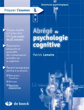 Abrégé de psychologie cognitive