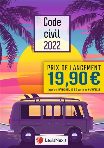 Code civil 2022 : jaquette purple van