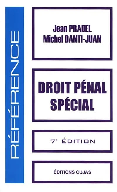 Droit pénal spécial : droit commun, droit des affaires