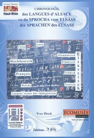 Chronologie des langues d'Alsace