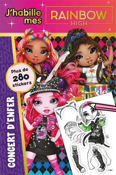 J'habille mes Rainbow High : concert d'enfer