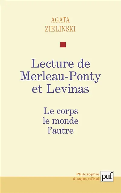 Lecture de Merleau-Ponty et Levinas : le corps, le monde, l'autre