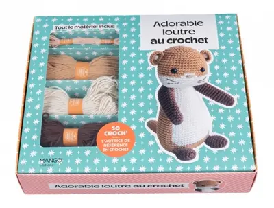 Adorable loutre au crochet