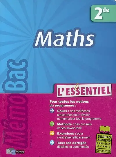 Maths 2de