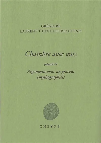 Chambre avec vues. Arguments pour un graveur : mythographies