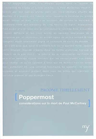 Poppermost : considérations sur la mort de Paul McCartney