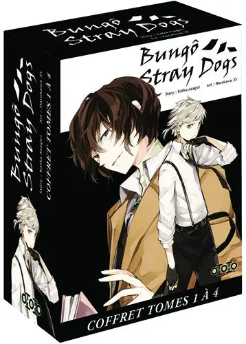 Coffret Bungô stray dogs : vol. 1 à 4