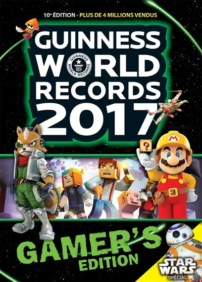 Guinness world records : gamer's edition. Guinness world records 2017 : gamer's edition : Star Wars spécial