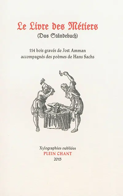 Le livre des métiers. Das Ständebuch