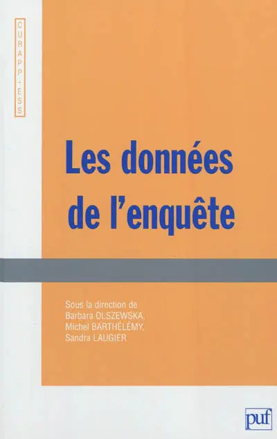 Les données de l'enquête