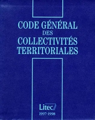 Code général des collectivités territoriales 1997-1998