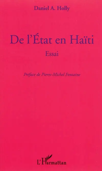 De l'Etat en Haïti : essai