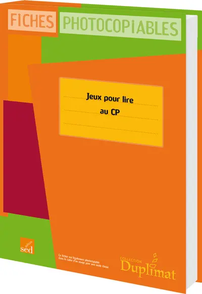 Jeux pour lire au CP : fiches photocopiables