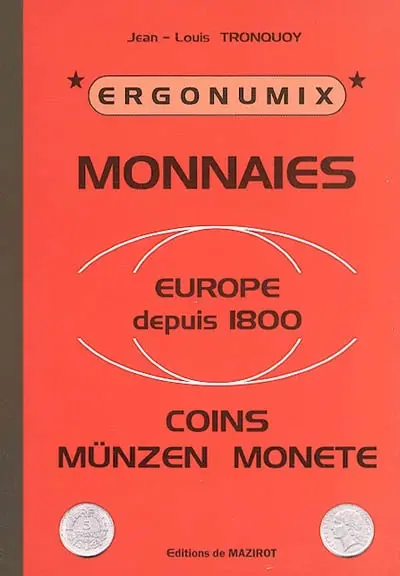 Monnaies : Europe depuis 1800